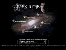 Tablet Screenshot of darkstarfic.com
